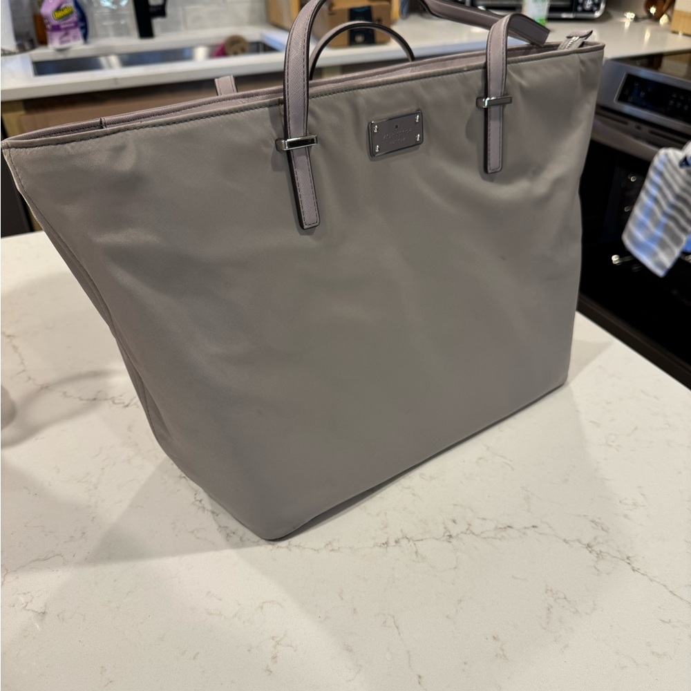 Kate Spade Gray Tote Bag